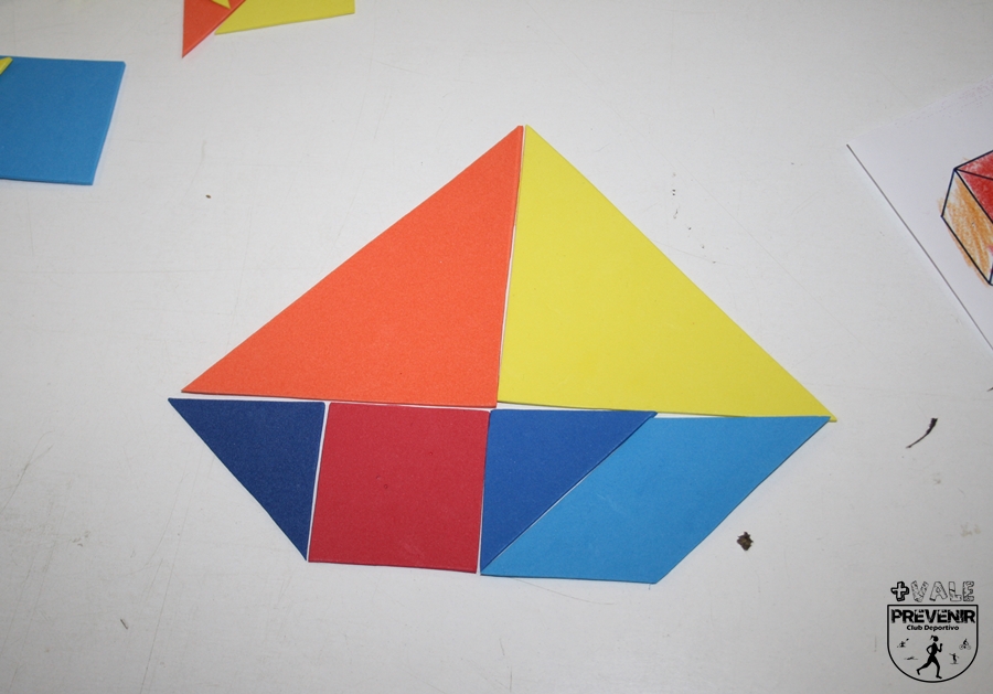 barco goma eva tangram niños