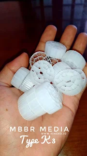 MBBR Media instalasi pengolahan air limbah ipal www.mediasarangtawon.com