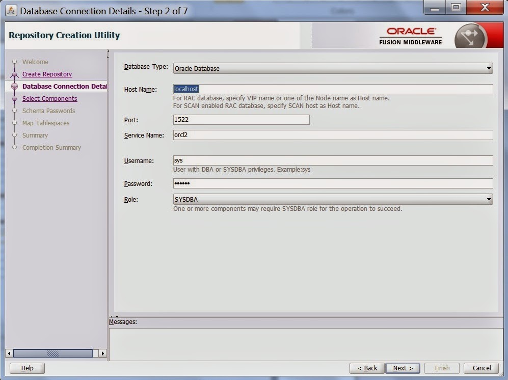 Oracle Fusion Middleware: Oracle Fusion Middleware 12C Installation steps