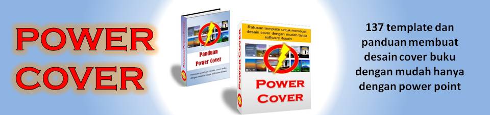 POWER COVER (Template dan Panduan Membuat Desain Cover Buku dengan Mudah)