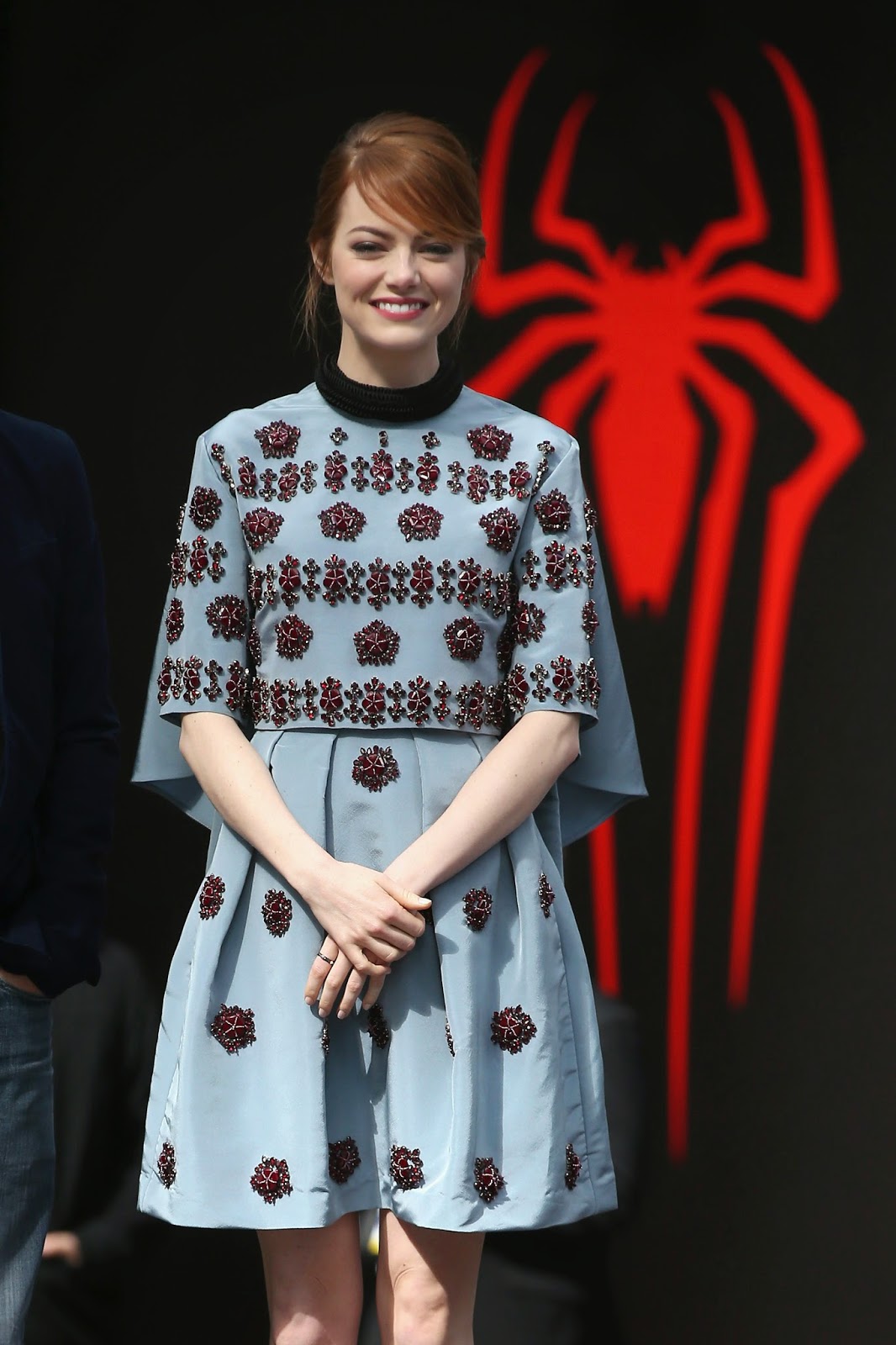 Red Carpet Dresses Emma Stone "The Amazing SpiderMan 2" Photocall
