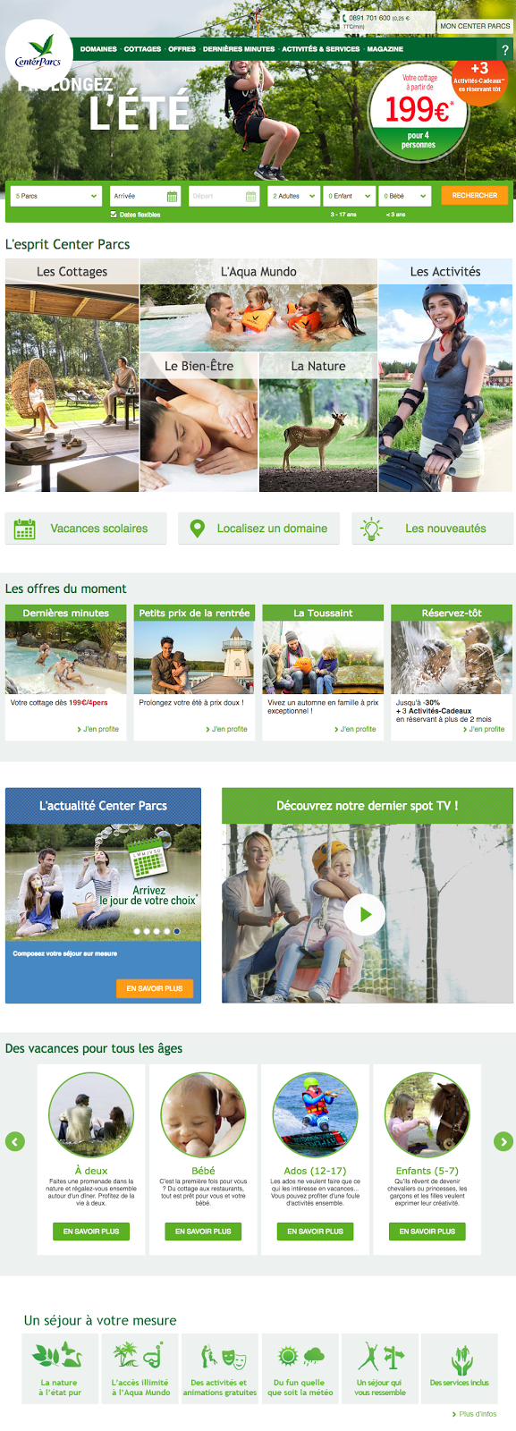 code promo center parc France news collections