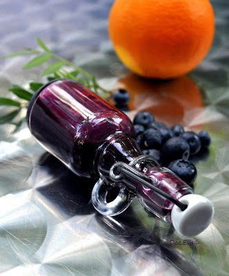Cumberlandsauce mit Heidelbeeren Sauce Cumberland mit Heidelbeeren