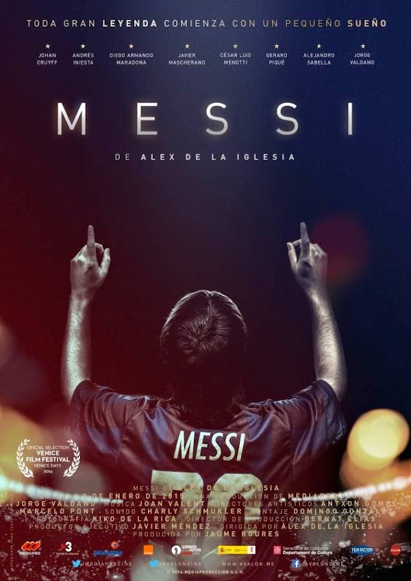 Mañana presentan la película de Messi