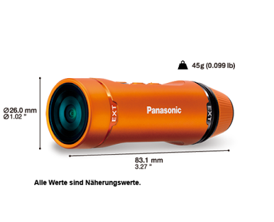 Panasonic Aksiyon Cam HX-A1