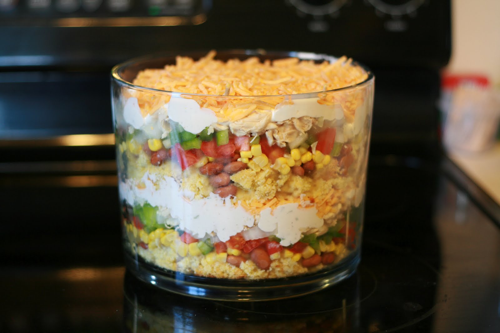 Oh, the Places You'll Go: super yum: mexican trifle bowl salad