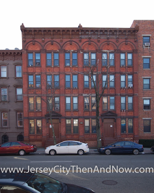 Historic Jersey City : Then and Now: 329 - 331 Montgomery St at Jersey Ave