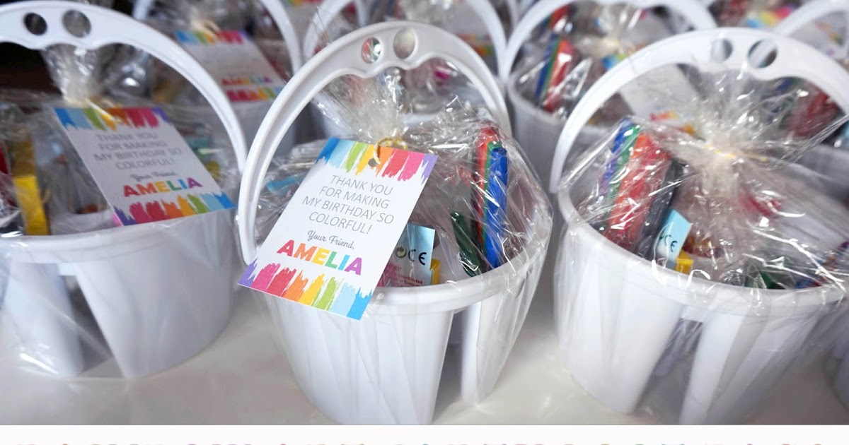 68 Fun Party Bag Alternatives & Party Bag Fillers (That Aren't Lollies) |  Simplify Create Inspire