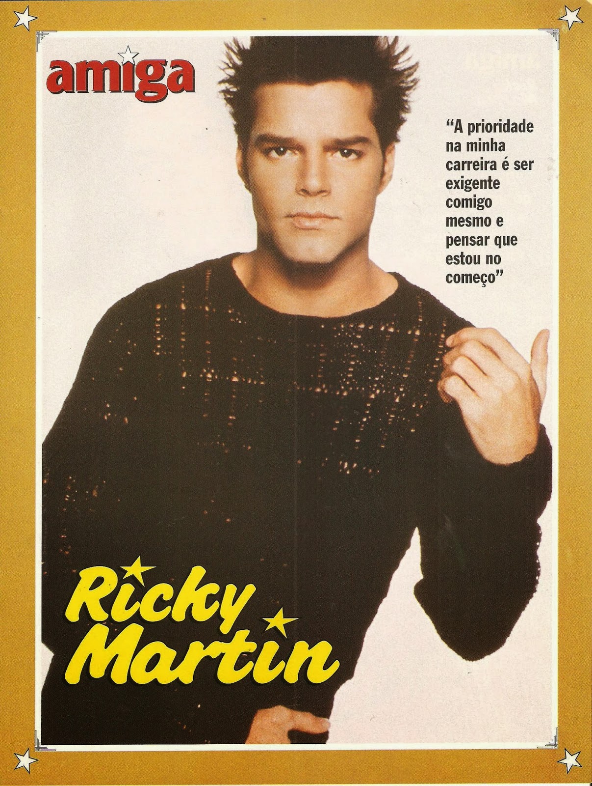 revista amiga & novelas: RICKY MARTIN