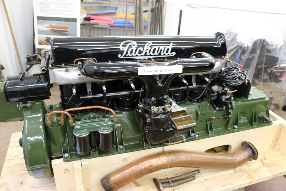 Just A Car Guy: The big guns in small boats, Packard and Hall Scott engines