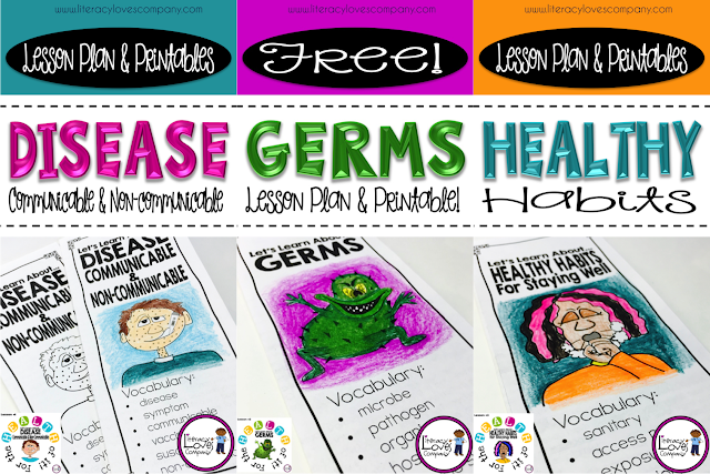 This back to school season,  teach your students about germs, diseases, and how to stay well with these 3 health lessons. Perfect for 4th and 5th grade classrooms.