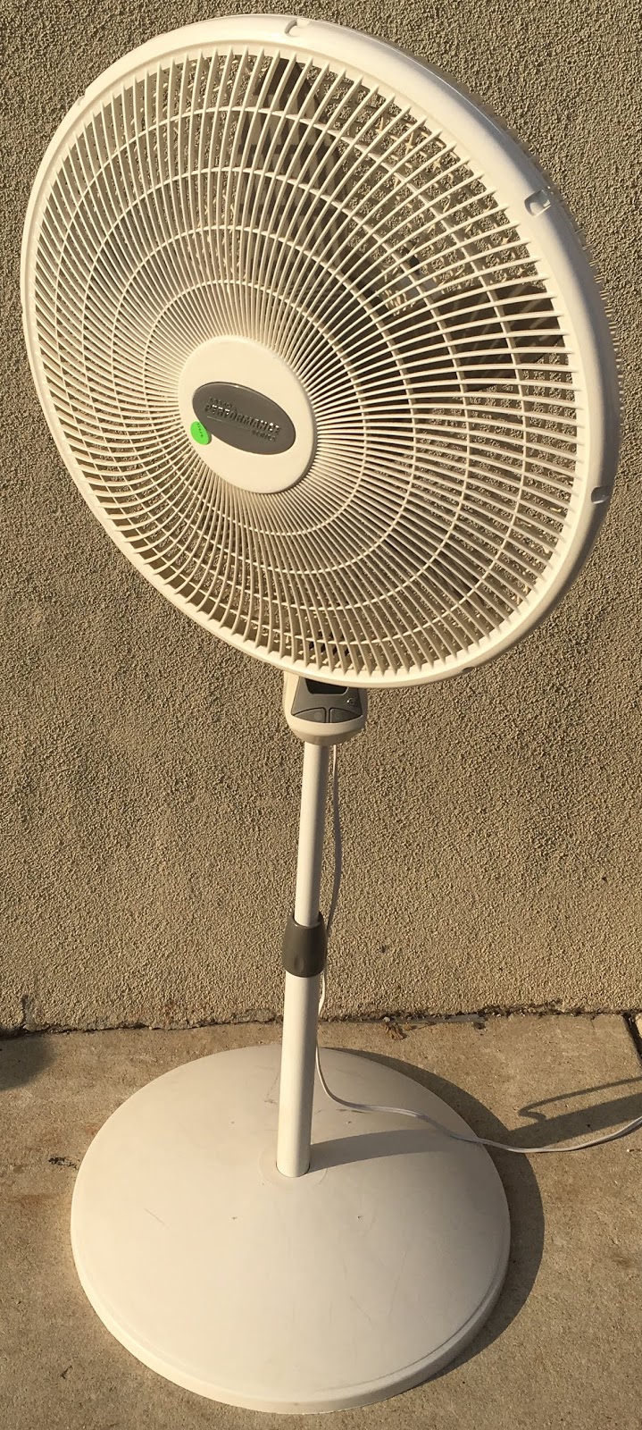 Uhuru Furniture & Collectibles Pedestal Fan 25 SOLD