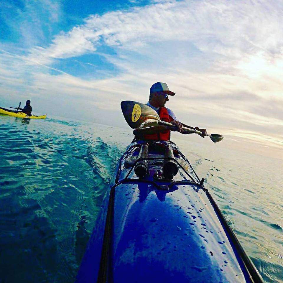 Wolf's Kayaking Club Bahamas Adventures Kayaking near Jaws Beach. Summer 2017
