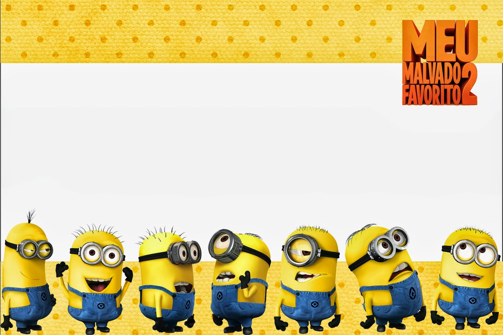 Despicable Me 2 Free Printable Invitations And Candy Bar Labels