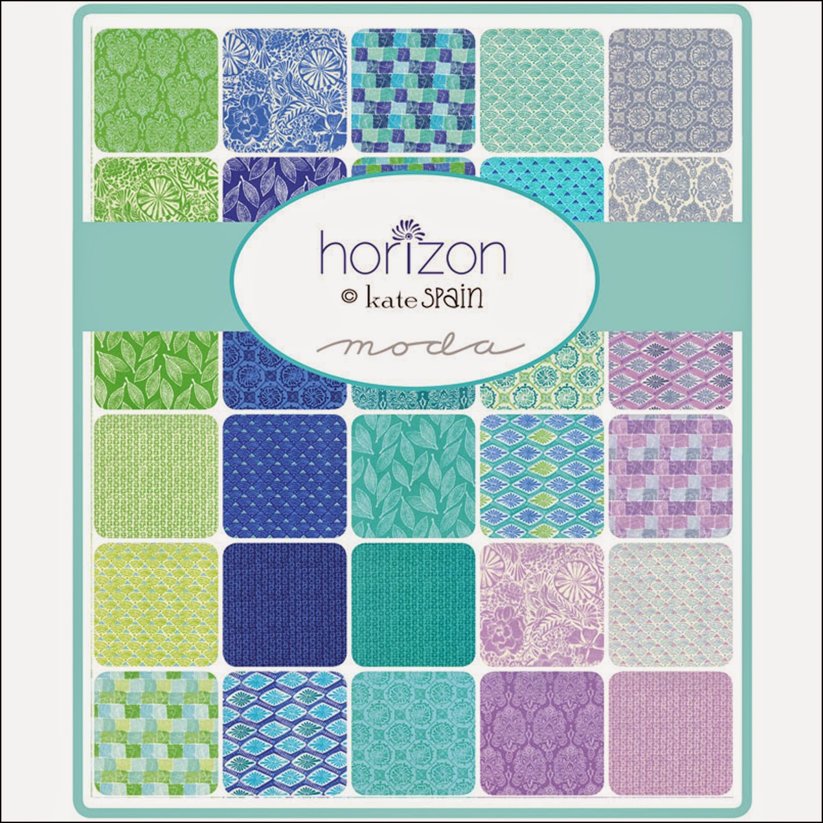 Crazy Quilt Girl Fabric Shop Moda HORIZON Fabric