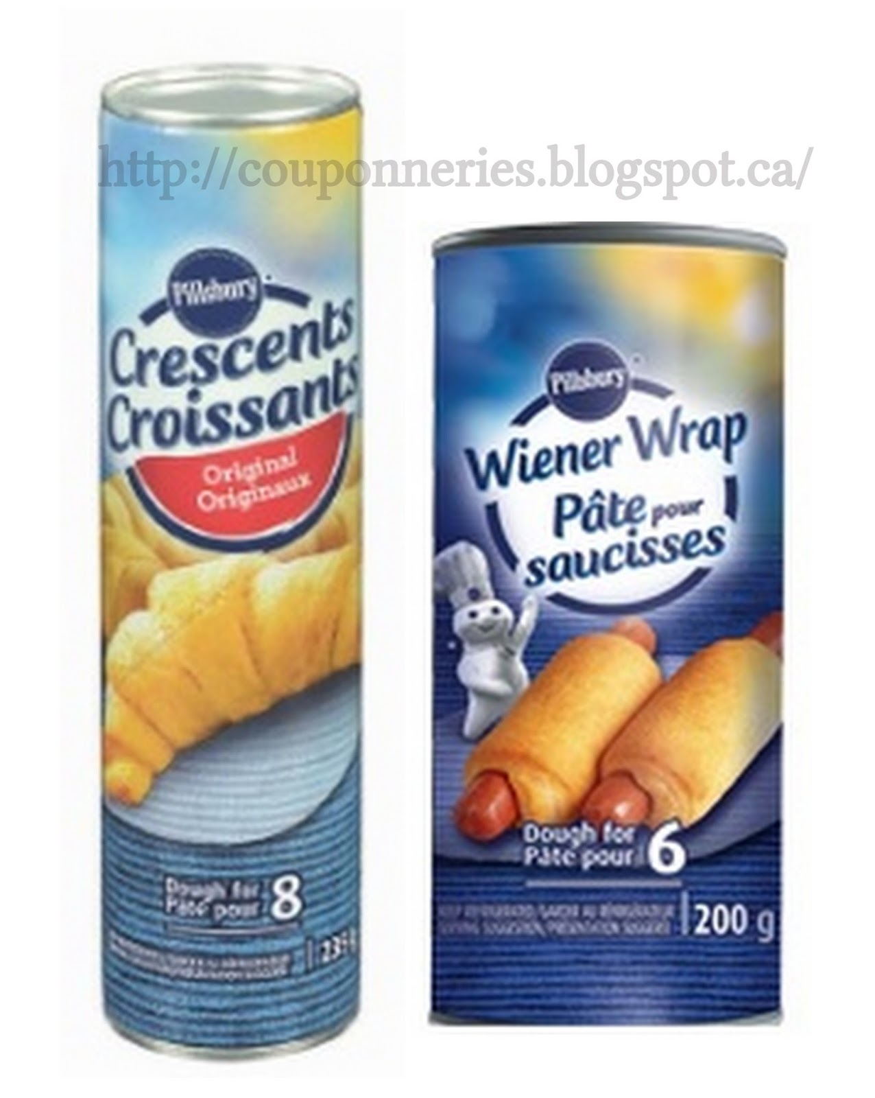 Coupons et Circulaires .75¢ PILLSBURY croissant ou pâte pour saucisses Coupons et Circulaires .75¢ PILLSBURY croissant ou pâte pour saucisses