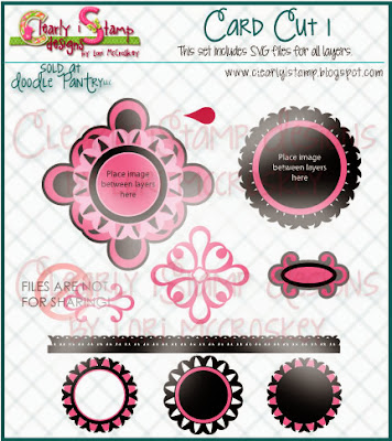Clearly iStamp: Donut Box SVG and PDF, Sleigh SVGand PDF, and Card Cuts ...