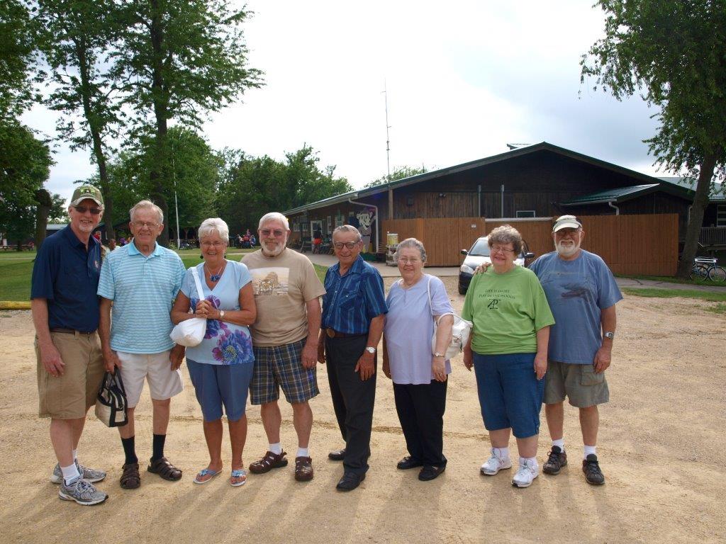 Wisconsin Badger Camp Cuba City Knights of Columbus Come to Camp