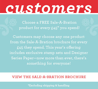 Sale-a-Bration, how to get free Stamp Sets and Papers