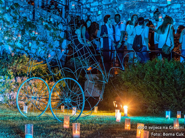 4000 svijeća na Gradini @ Rijeka, Trsatski kaštel 24.07.2018