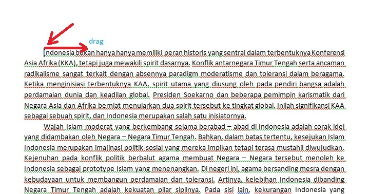 Cara Memilih Atau Block Teks Di Ms Word Teknologi Informasi