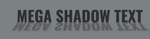 Mega Shadow Text
