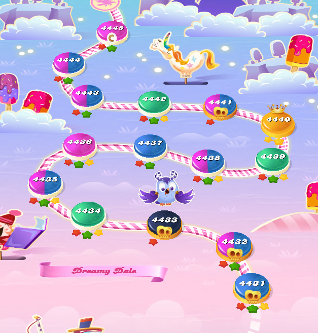 Candy Crush Saga level 4431-4445 Candy Crush Saga level 4431-4445