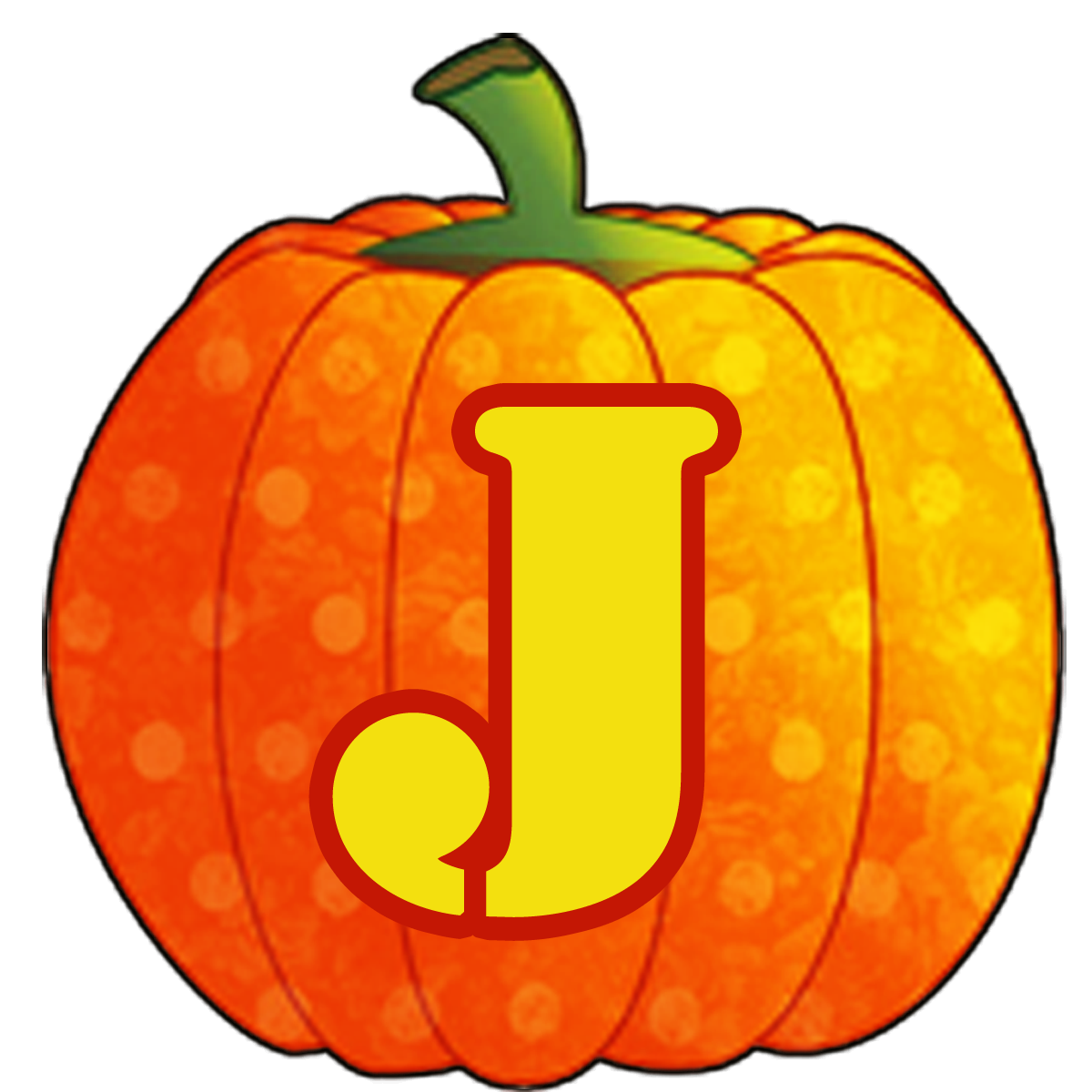 Alfabeto en Calabazas. Oh my Alfabetos!