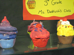 Lines, Dots, and Doodles: Cupcakes, 3rd grade