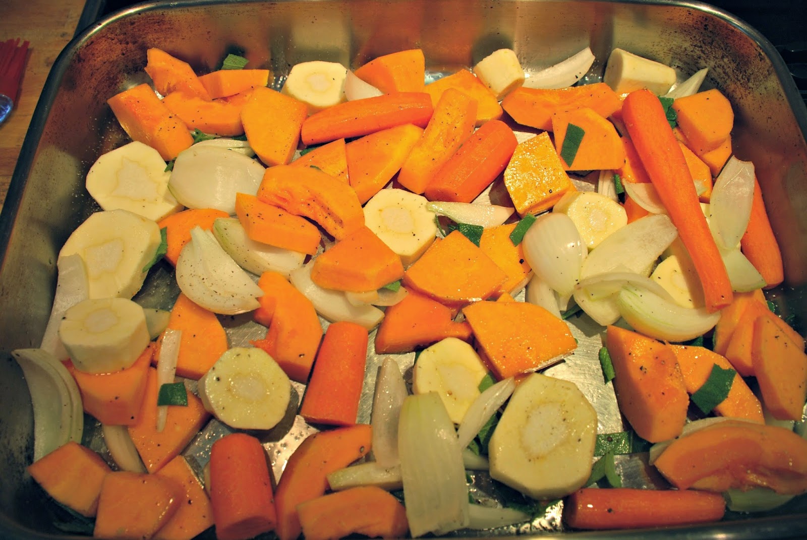 just saying: The very best roast vegetable soup