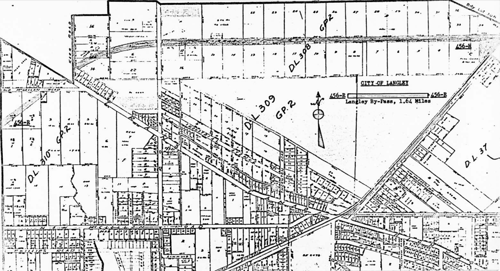 Map Of Langley Bc The South Fraser Blog: Old Map Shows That Langley City Was Always At The  Crossroads Of Commerce In The Fraser Valley