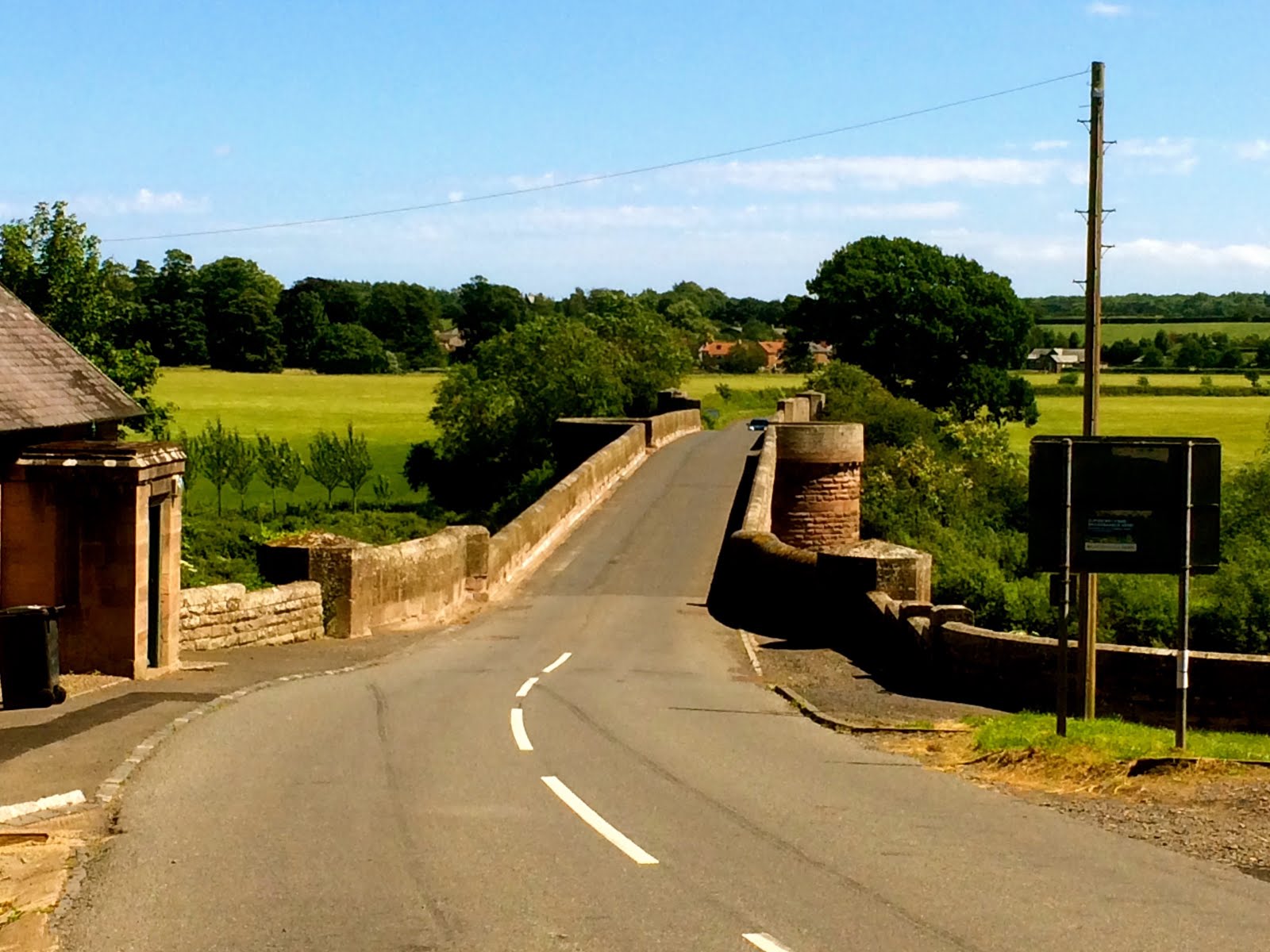 Days out in the Borders Ladykirk And Norham Bridge