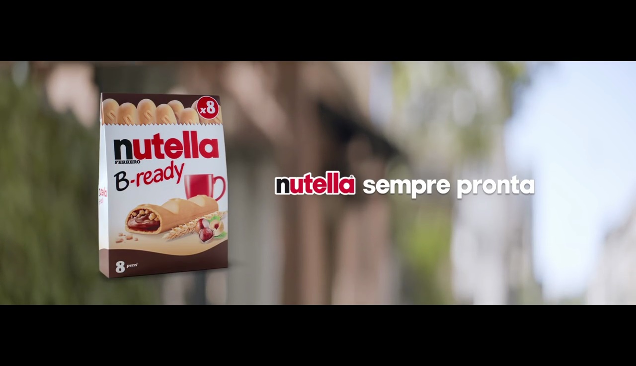 Pubblicità Nutella Bready a colazione con Luca Argentero La musica