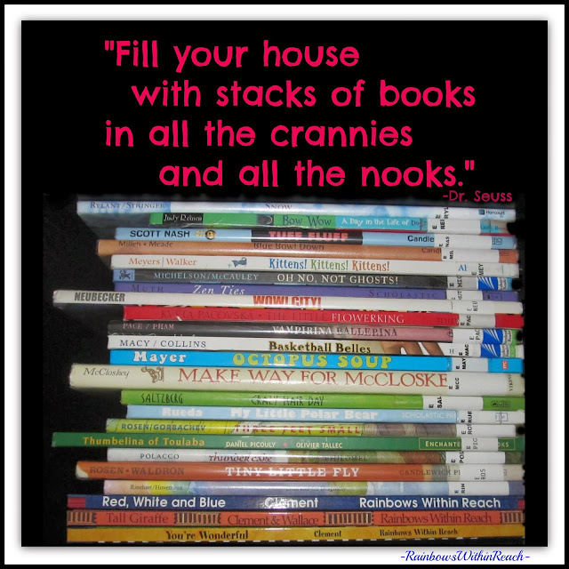Dr. Seuss Quote for books! at RainbowsWithinReach