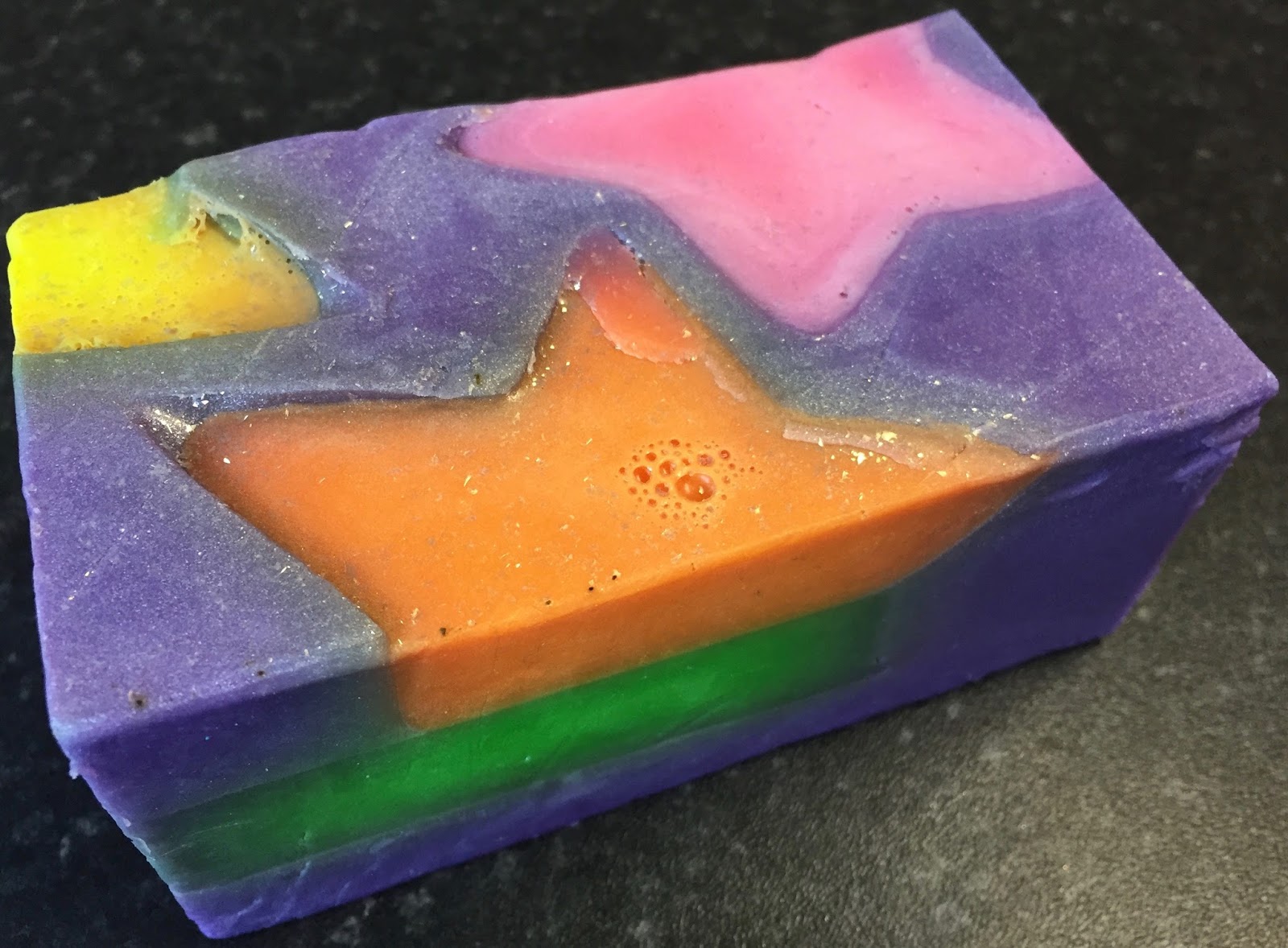 All Things Lush UK Shooting Stars Soap