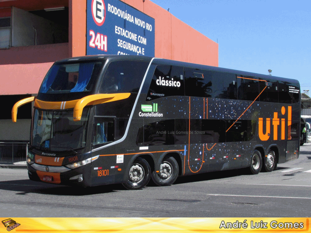 Conhecendo a frota União de Transporte Interestadual de Luxo UTIL