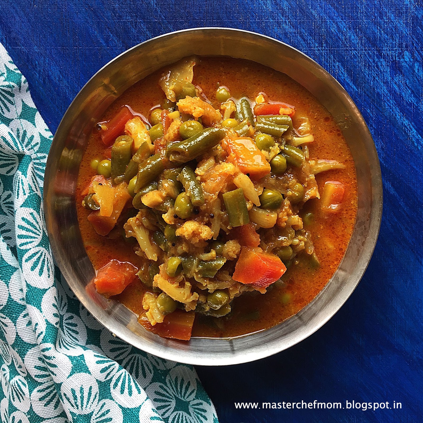 MASTERCHEFMOM Tarkari Ni Kari Parsi Style Vegetable Stew How to