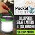 Pocket Light LED Solar Camping Lantern in Discount Price Rate Shop Now