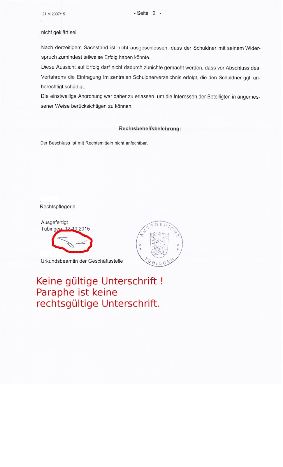Beitragsservice Stoppen Amtsgericht Tübingen Stoppt Gerichtsvollzieher