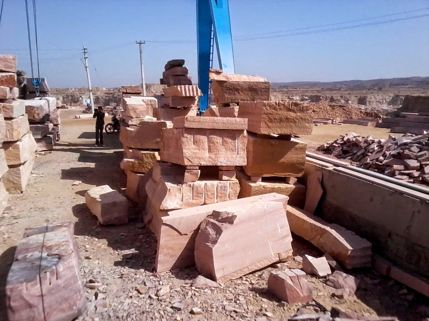 Largest widow community of Rajasthan and red sandstone mining