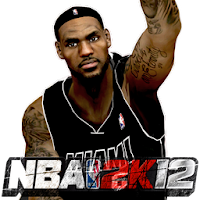Lebron James Back in Black custom Icon for NBA 2K12