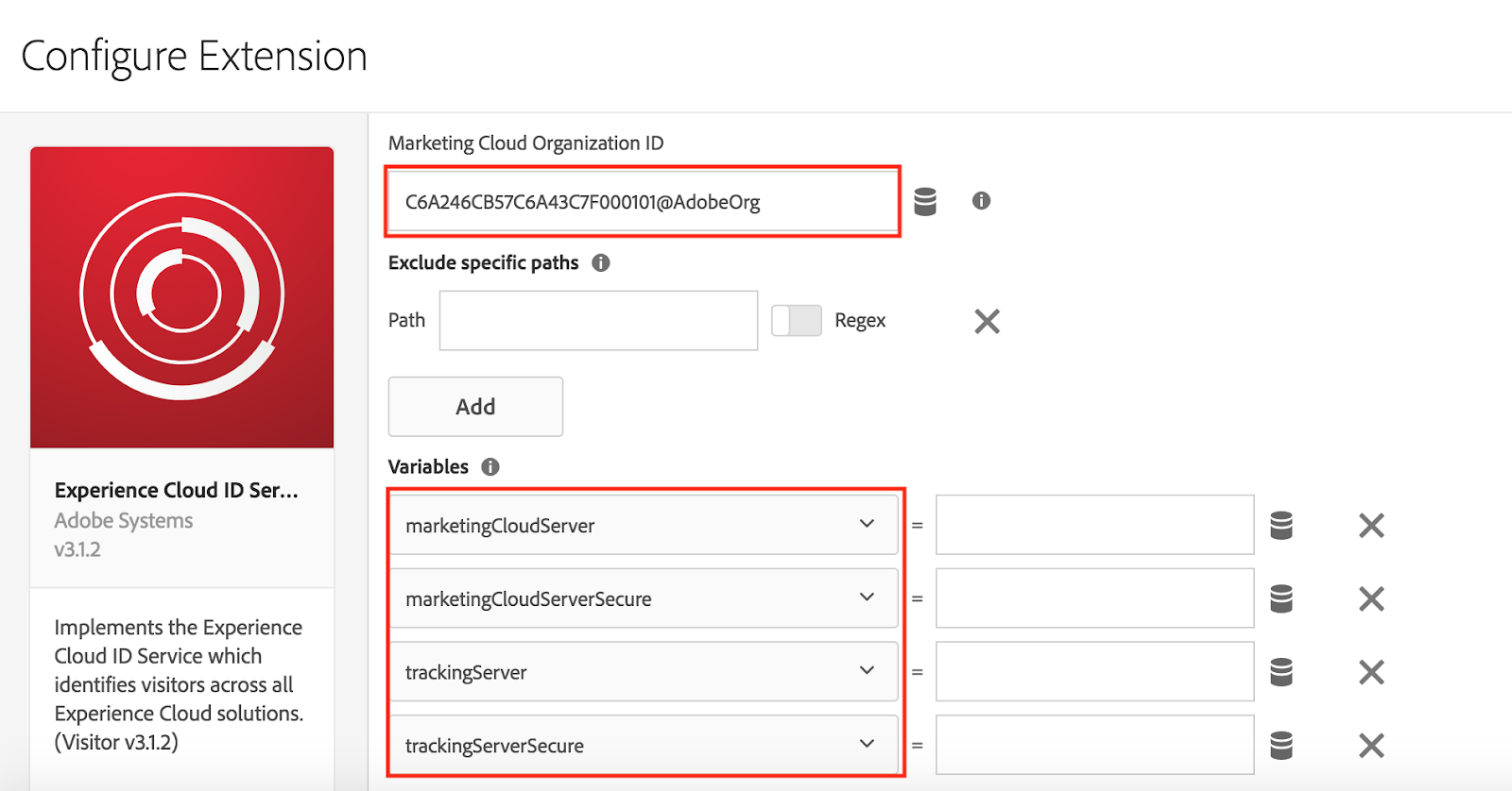 Setup Visitor ID Service