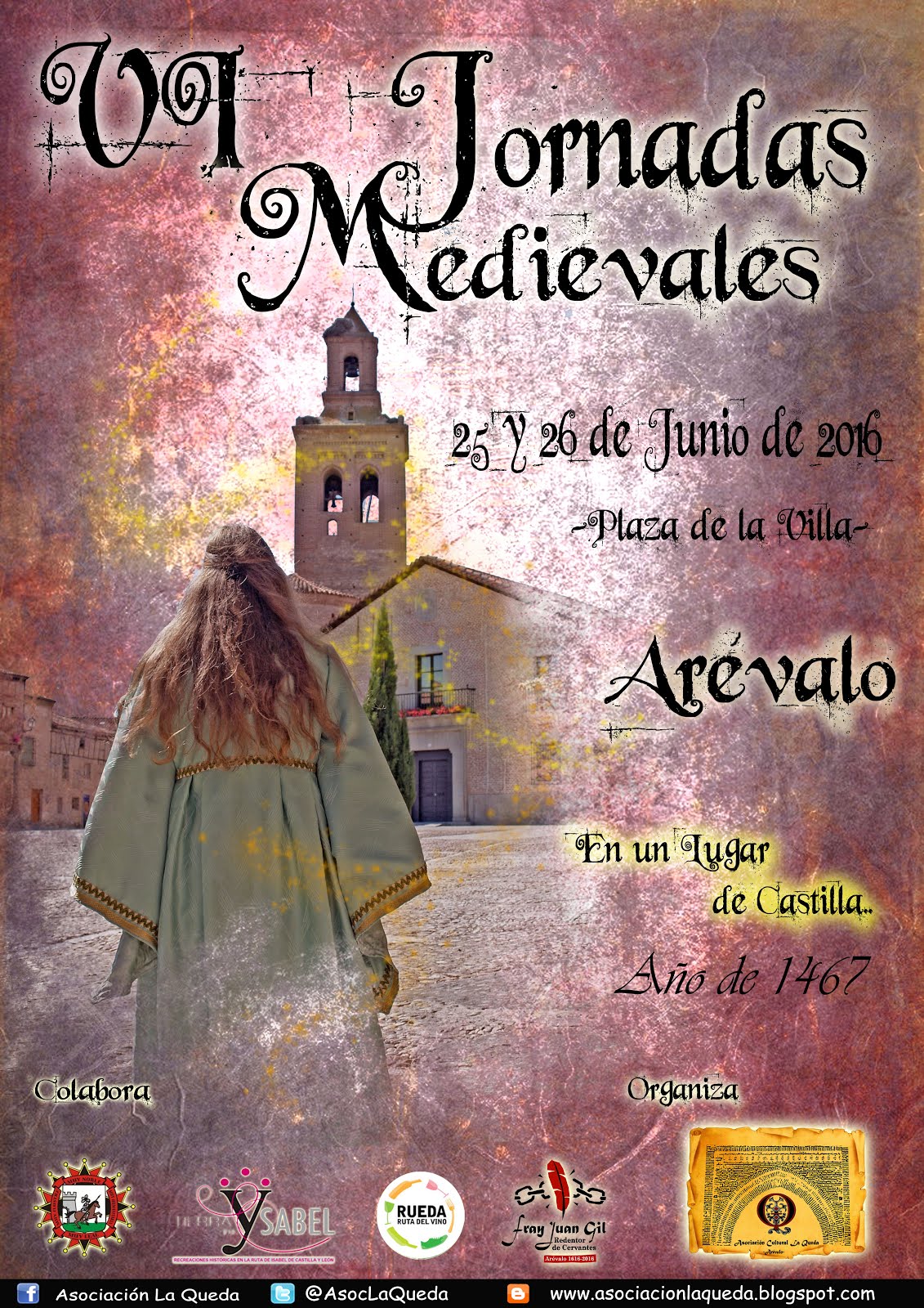 Cartel de las VI Jornadas Medievales 2016