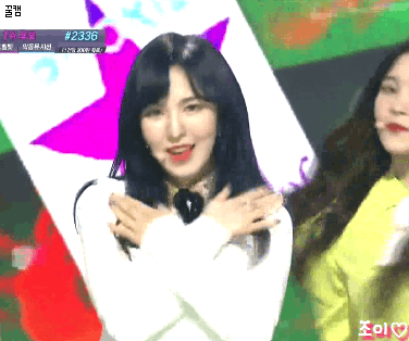 7관왕 달성한 엠카 오늘자 우리벨벳♡.gif | 인스티즈