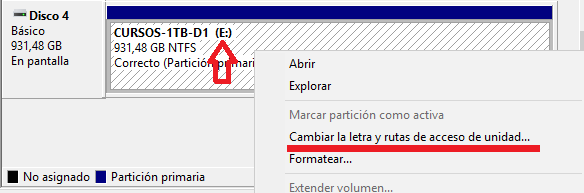 Windows: No reconoce disco duro externo