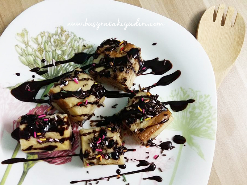 RESEPI PUDING ROTI KUKUS MUDAH DAN KENYANG!  Busyra Takiyudin