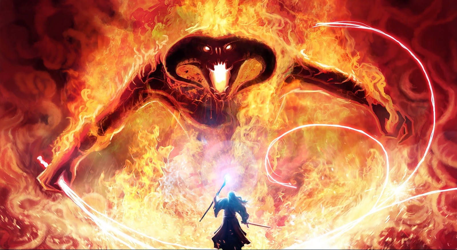 Lotr Balrog Porn - They're All Fictional: Exploring Tropes: You Shall Not Pass