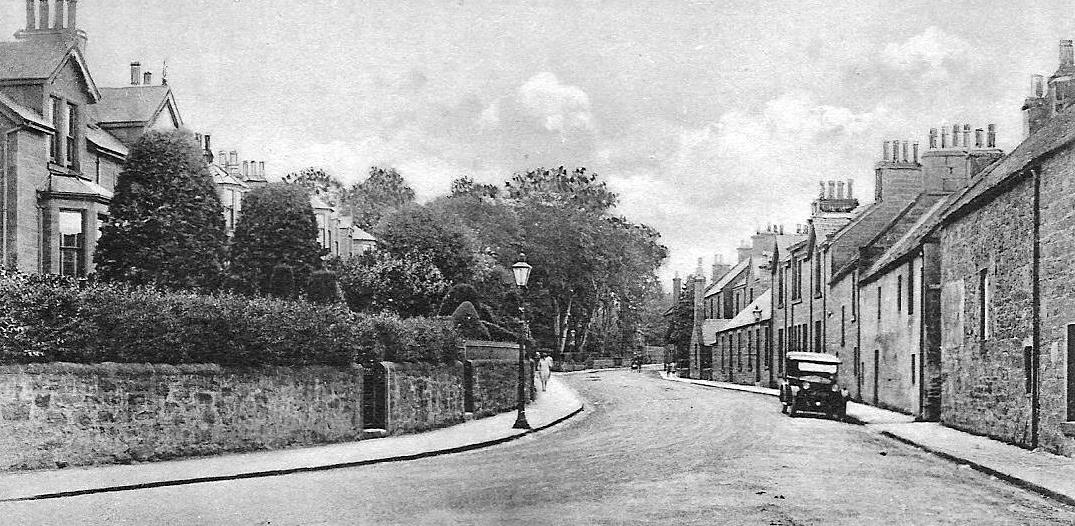 Tour Scotland Old Photograph Brechin Road Kirriemuir Scotland