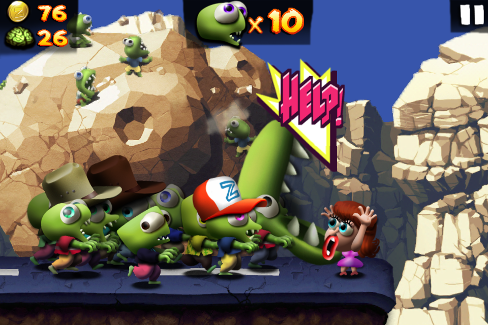 взломанный зомби цунами