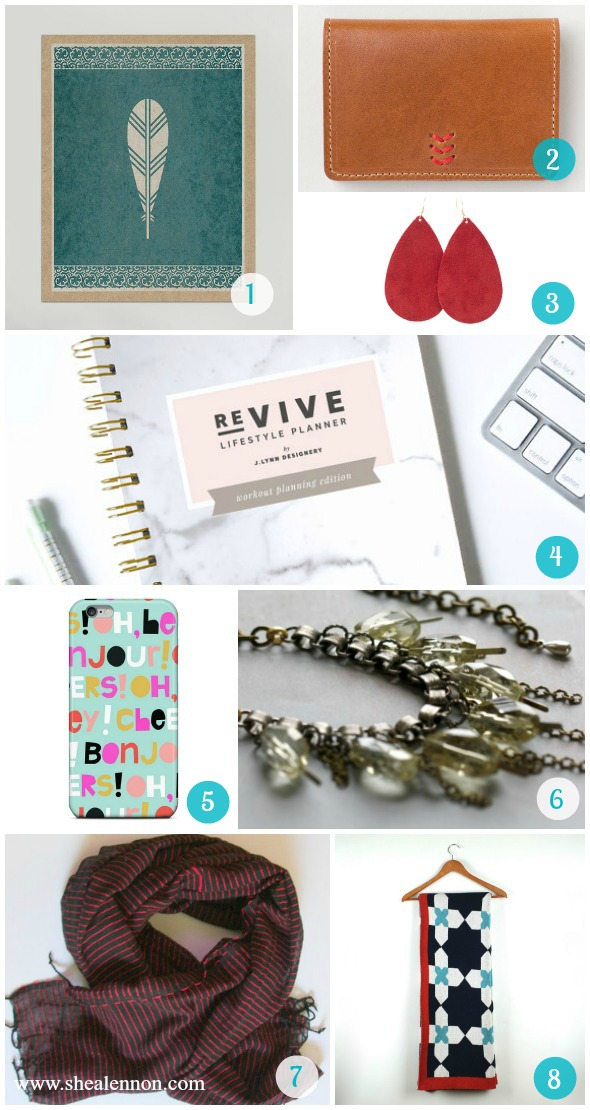 Gift guide featuring Kansas City made jewelry, accessories, and home goods. | www.shealennon.com